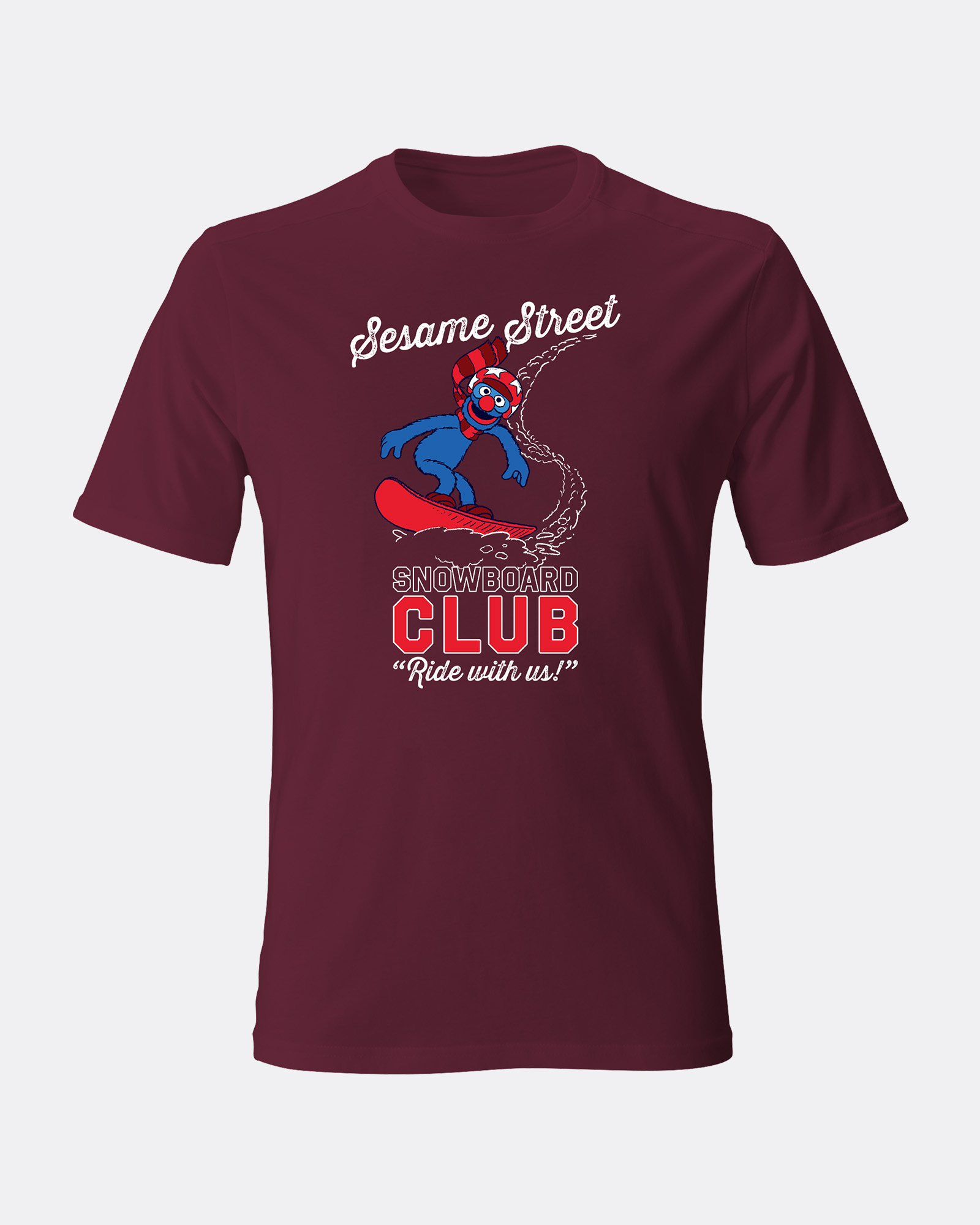 Sesame Street 
Snowboard Club graphics