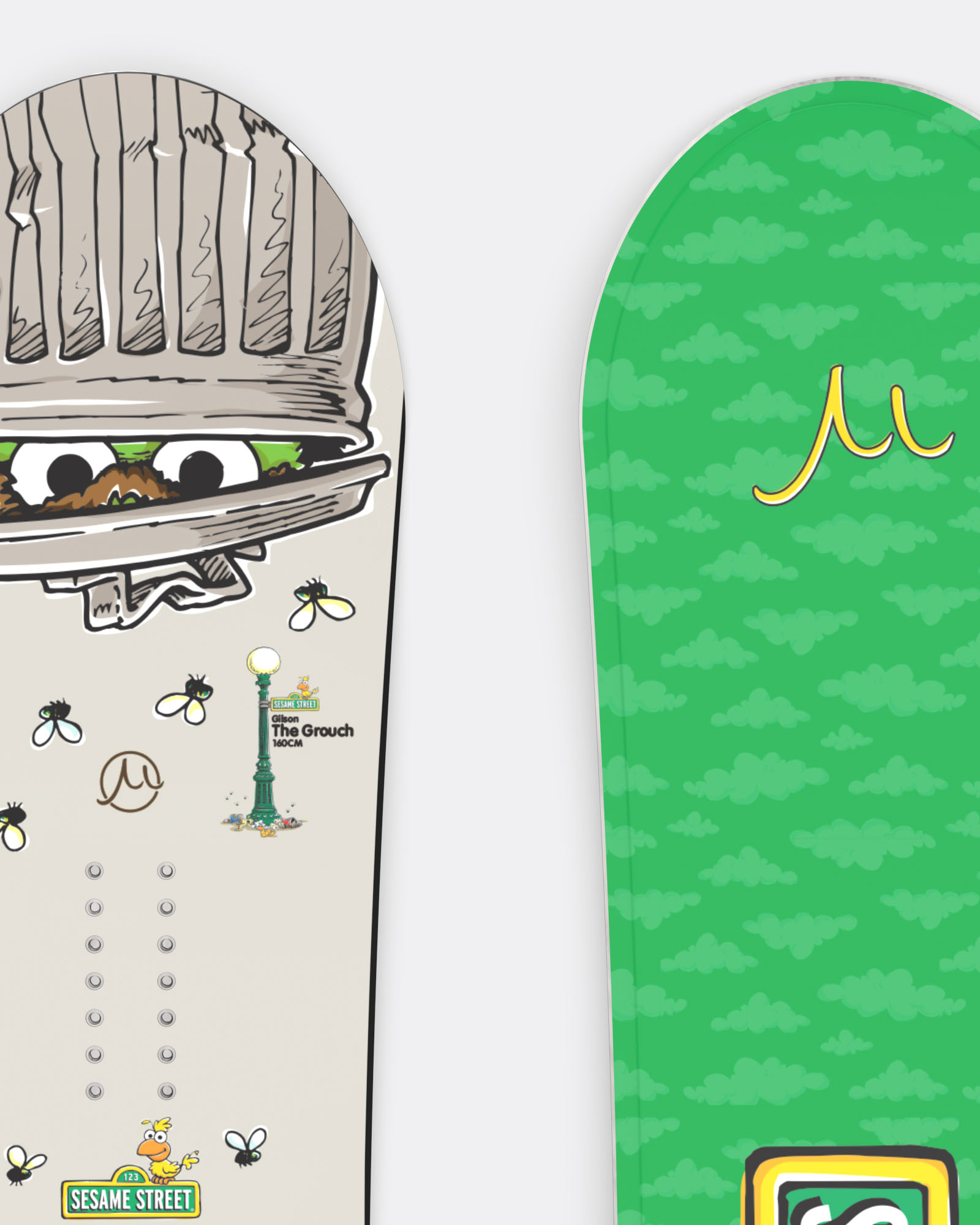Sesame Street 
Retro The Grouch graphics alternate thumbnail 4