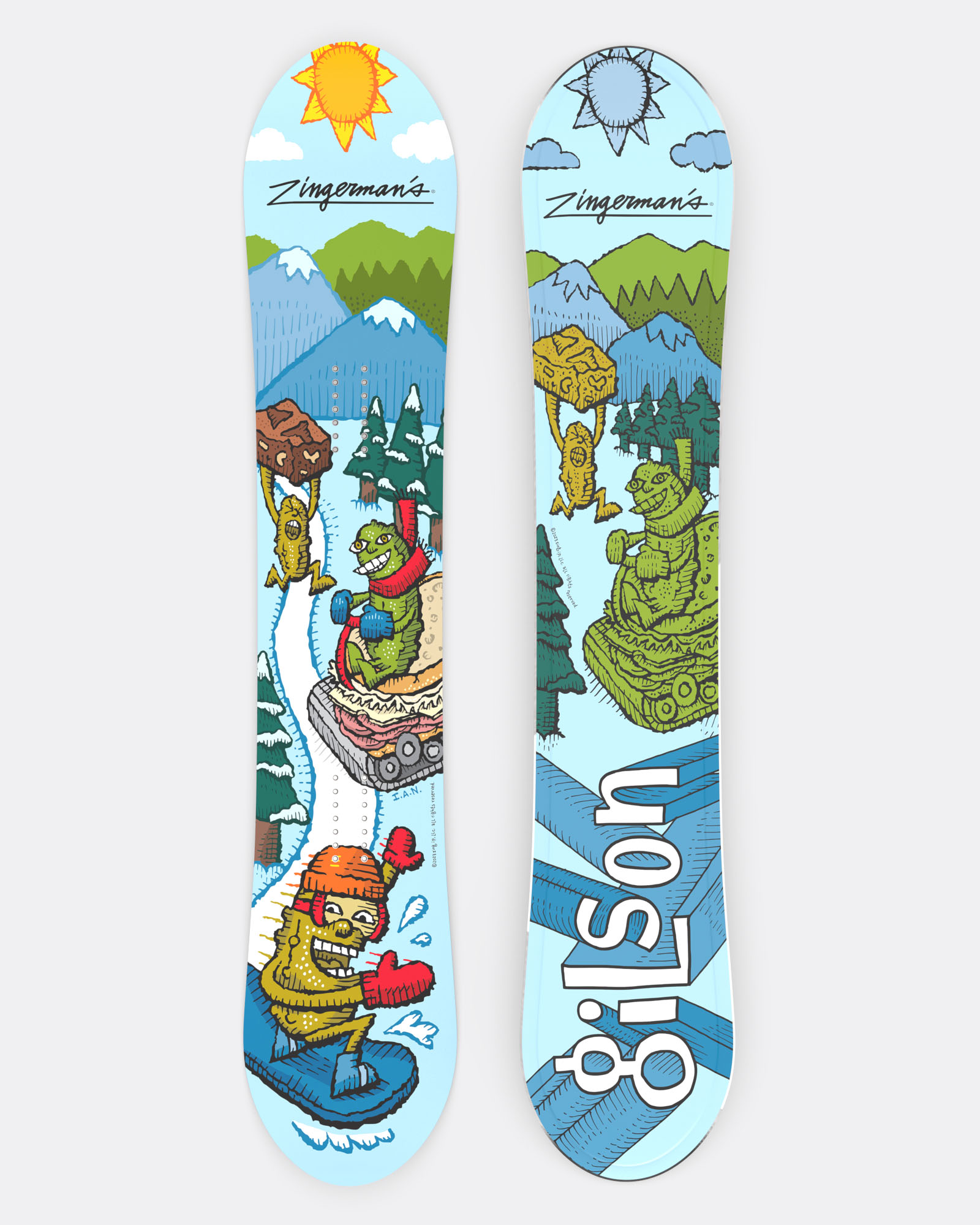 Zingerman's x Gilson Zingerman's x Gilson graphics